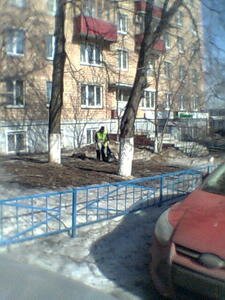 придомовая территория проспект Ленина 150-а